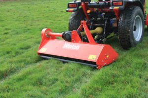Flail mower attachment