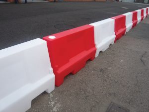 Water filled barrier